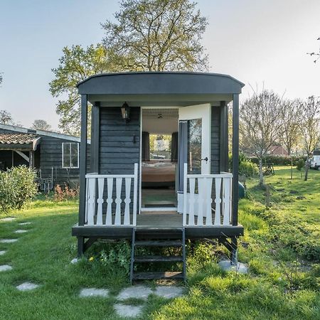 Pipowagen Elsebein Groningen Westerwolde Unieke Ligging Met Eigen Tuin En Vrij Uitzicht Over Veld Naar Natuurgebied Онстведде Екстер'єр фото