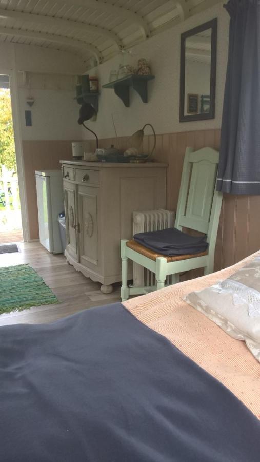Pipowagen Elsebein Groningen Westerwolde Unieke Ligging Met Eigen Tuin En Vrij Uitzicht Over Veld Naar Natuurgebied Онстведде Екстер'єр фото