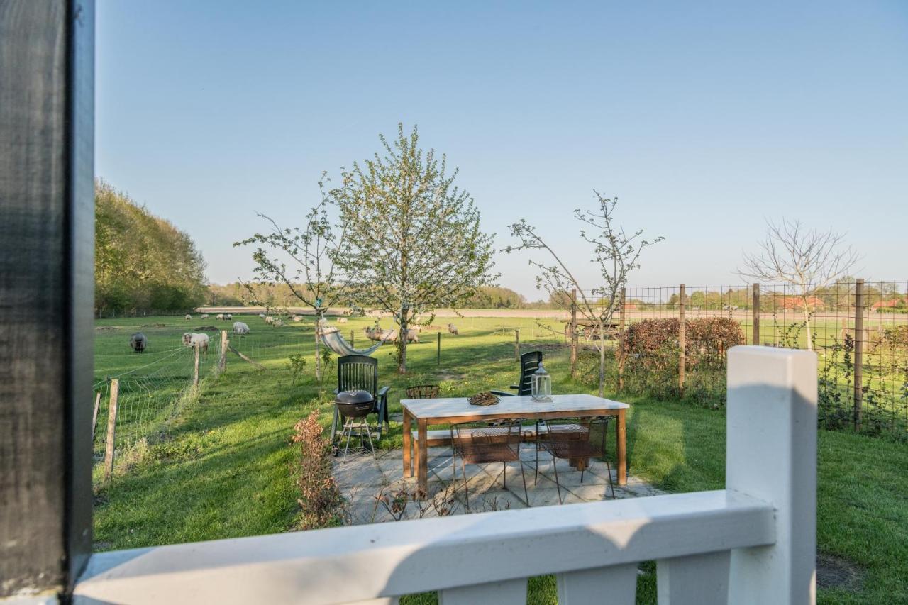 Pipowagen Elsebein Groningen Westerwolde Unieke Ligging Met Eigen Tuin En Vrij Uitzicht Over Veld Naar Natuurgebied Онстведде Екстер'єр фото