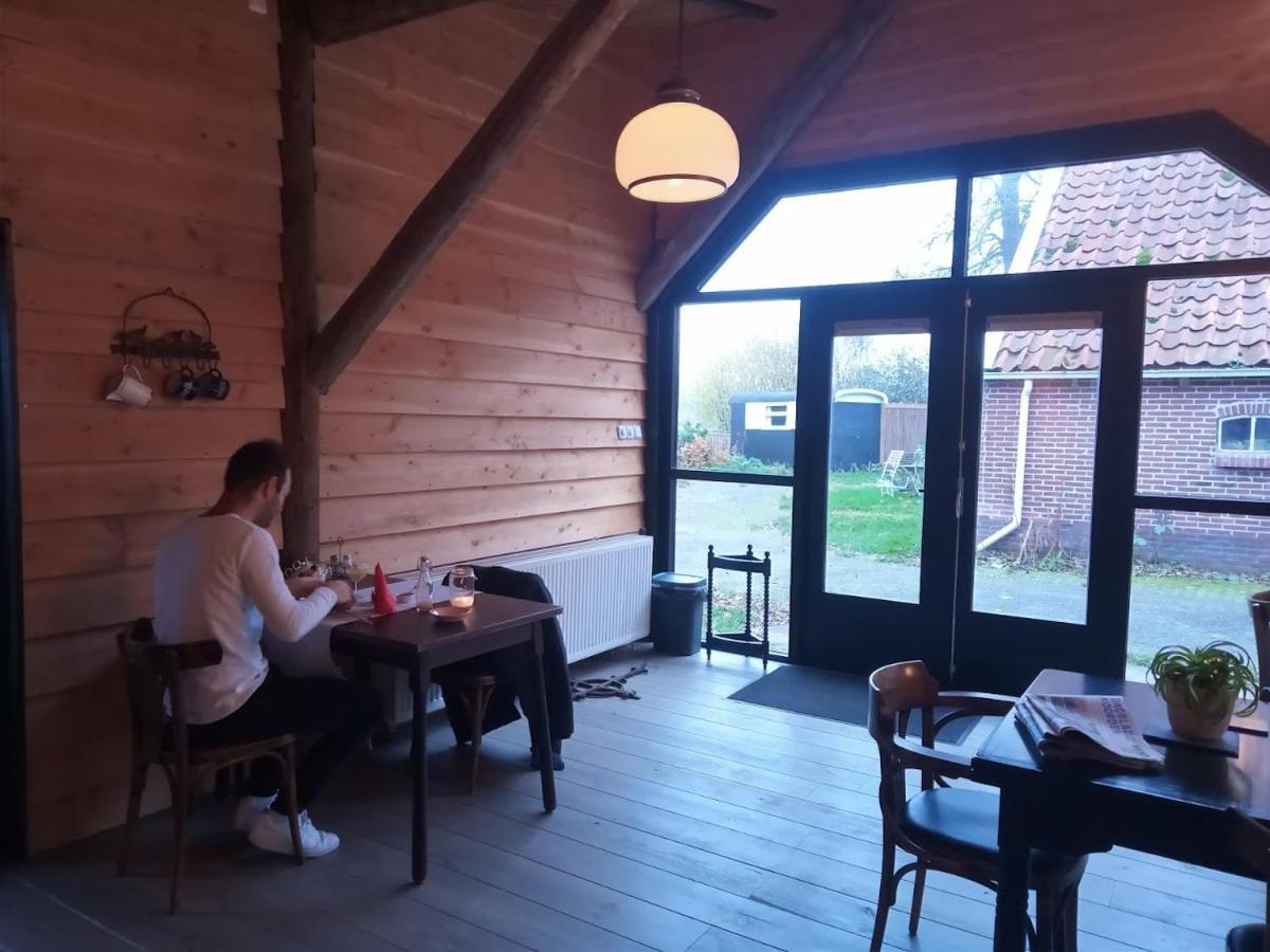 Pipowagen Elsebein Groningen Westerwolde Unieke Ligging Met Eigen Tuin En Vrij Uitzicht Over Veld Naar Natuurgebied Онстведде Екстер'єр фото